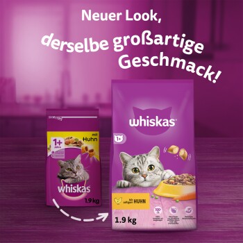 Whiskas 1+ Adult Huhn 1,9 kg